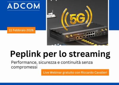 Peplink per lo Streaming