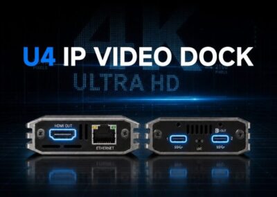 Kiloview U4 porta il video IP professionale nelle sale riunioni