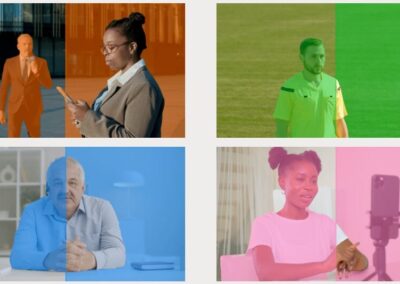 AI Keyer e produzione virtuale senza green screen
