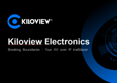 Kiloview Day Il workflow AV-over-IP completo, dal campo alla regia COMING SOON
